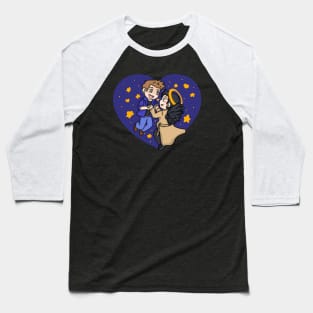 Destiel Chibis Baseball T-Shirt